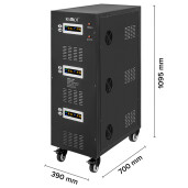 STABILIZATOR SERVOMOTOR TRIFAZAT 80KVA PROAVR-80K KEMOT