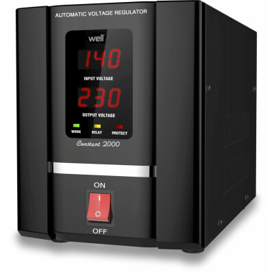Stabilizator automat de tensiune cu servo motor 2000VA