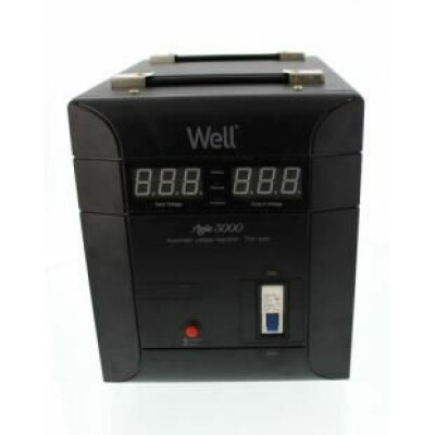Stabilizator automat de tensiune Agile 3000VA/2100W Well