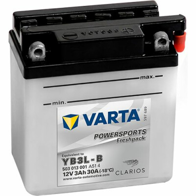 Acumulator Moto  VARTA POWERSPORTS Freshpack 3 Ah