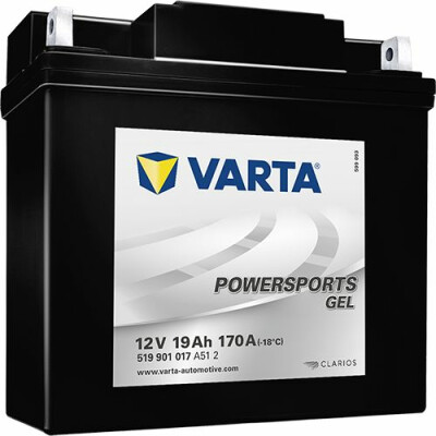 Acumulator Moto VARTA Powersports Gel 19 Ah